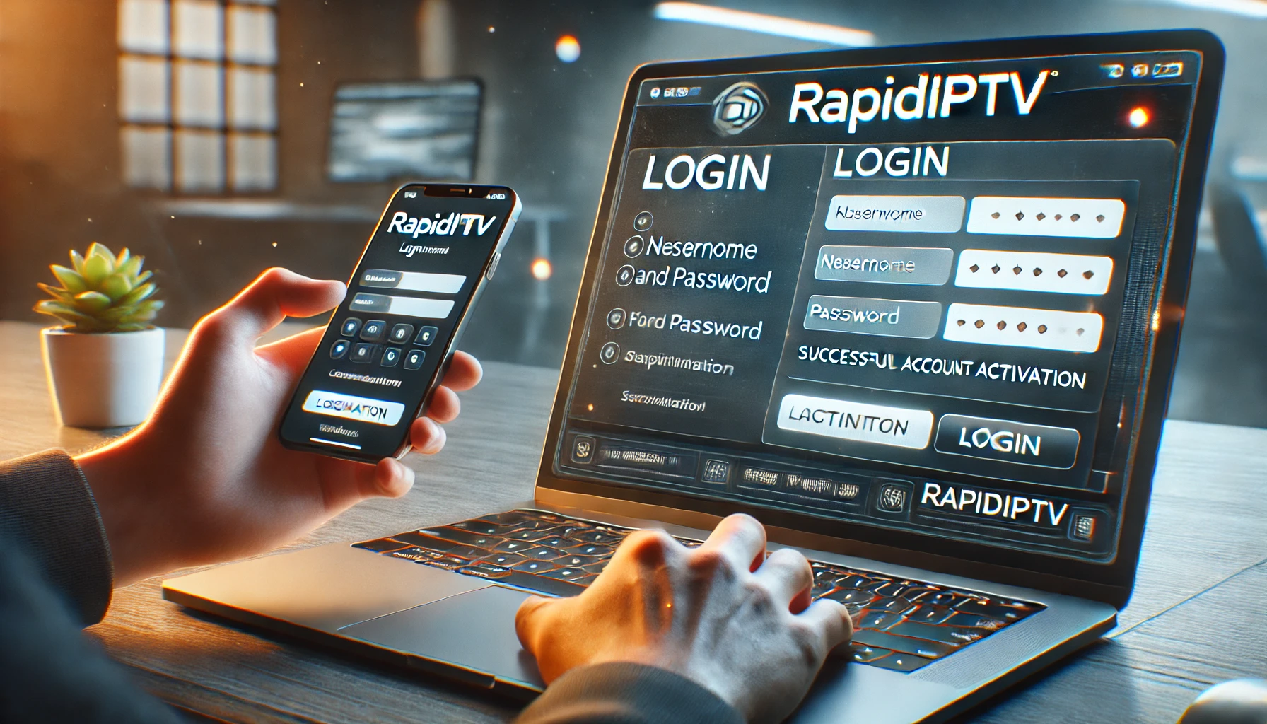 How Can I login to RapidIPTV Dashboard and active my account?